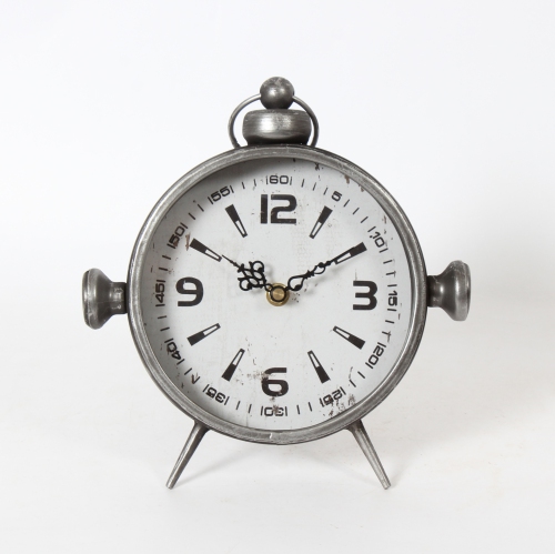 Vintage Stopwatch Inspired Table Clock