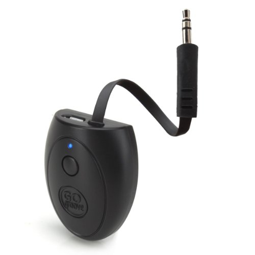 GOgroove BlueGATE RCV Bluetooth Audio Receiver with A2DP - NEWEST MODEL - Works with Home Stereo , Port