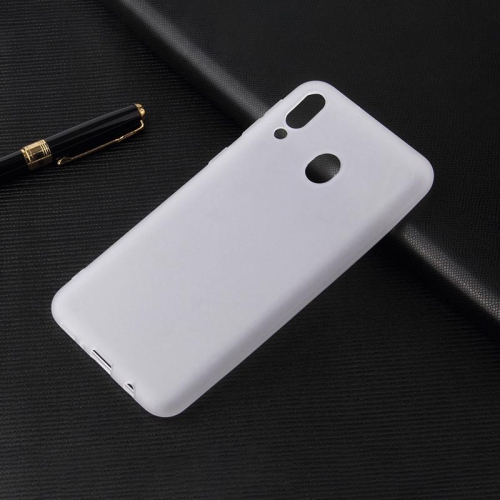 PANDACO Soft Shell Frosted Clear Case for Samsung Galaxy A20