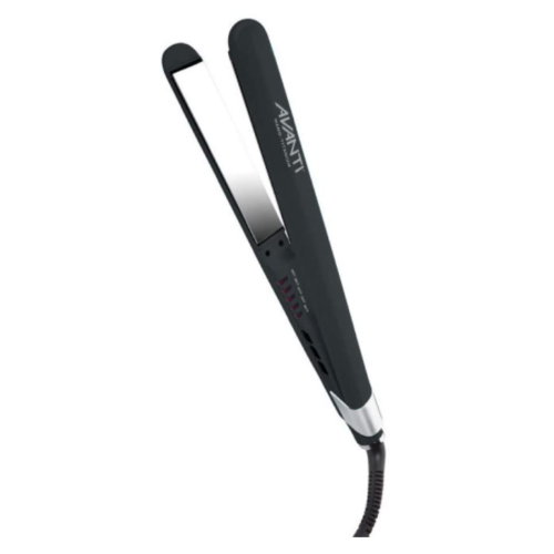 Avanti Titanium Flat Iron with Matte Rounded Housing 1"