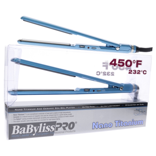 Babyliss Pro - Nano Titanium Ceramic Ultra Slim Flat Iron