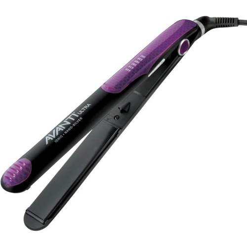 Avanti Ultra Ionic, Nano-Silver and Tourmaline Flat Iron 1"