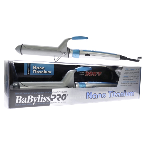 BaBylissPRO Nano Titanium and Ceramic Curling Iron 1-1/4" #BNT100SC