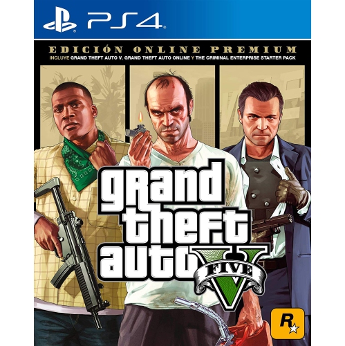 Grand Theft Auto V Premium Online Edition - PlayStation 4 Standard Edition