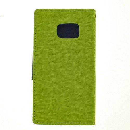 Samsung S7 Goospery Fancy Diary Flip,Green.