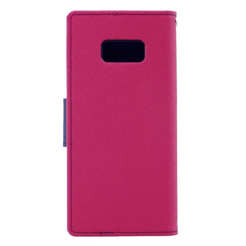 Samsung S8 Goospery Journal de fantaisie Flip, rose vif