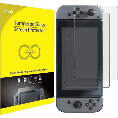 NAVOR  Screen Protector for Nintendo Switch 2017, Tempered Glass Film, 2-Pack
