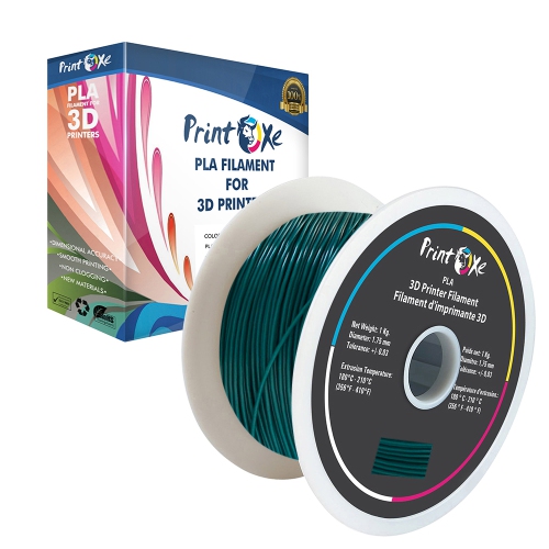 3D Grass Green PLA Printer Filament 1.75-1Kg Spool Dimensional Accuracy +/- 0.03 mm PRINTOXE® Brand