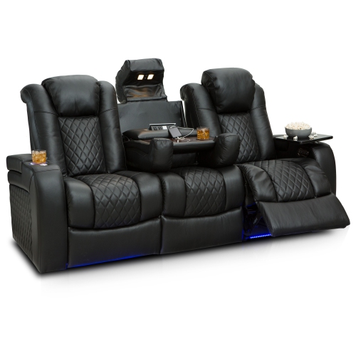 Home Theatre Seating Recliner Chairs, Leather Theatre Chairs