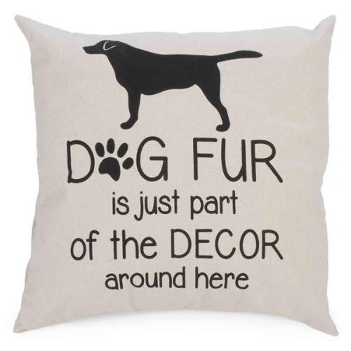 Funny Dog Fur Decorative Throw Pillow Cushion