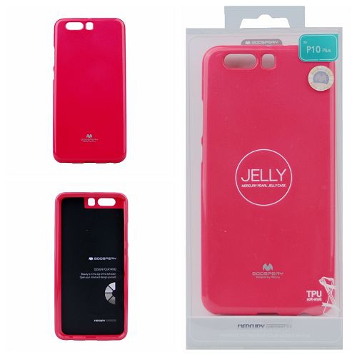 Huawei P10 Plus Goospery Jelly Case, Hot Pink