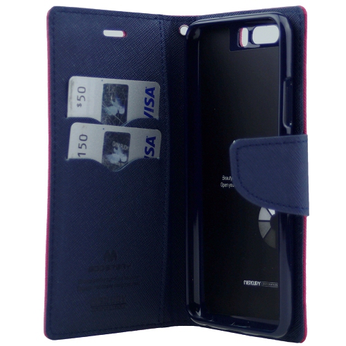 Huawei P10 Goospery Journal de fantaisie, rose vif