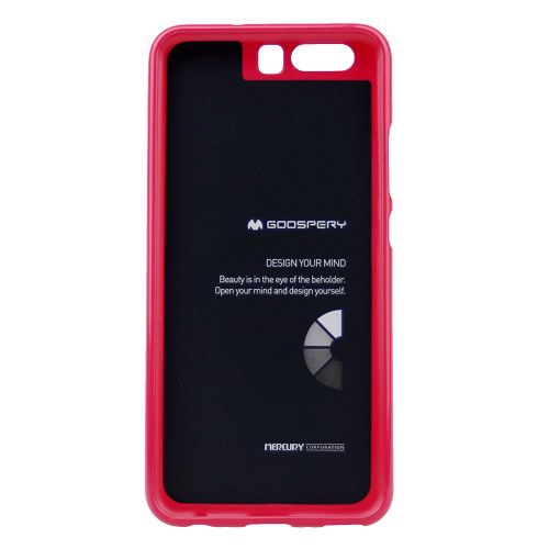 Huawei P10 Goospery Jelly Case, Hot Pink