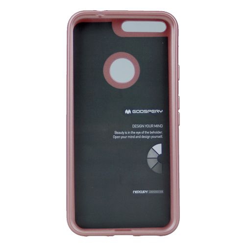 Goospery iJelly Metal Case For Google Pixel, Rose Gold