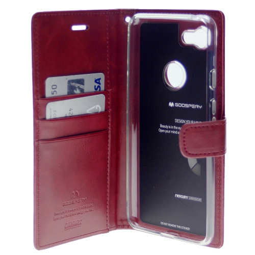 Agenda Google Pixel 3 Goospery Bluemoon, Bourgogne