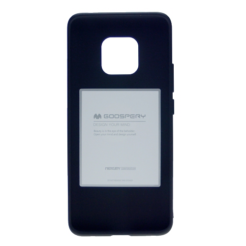 TopSave Goospery Soft Feeling TPU Silicone Case For Huawei Mate 20 Pro, Black