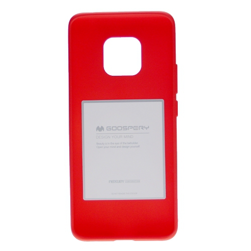 TopSave Goospery Soft Feeling TPU Silicone Case For Huawei Mate 20 Pro, Red