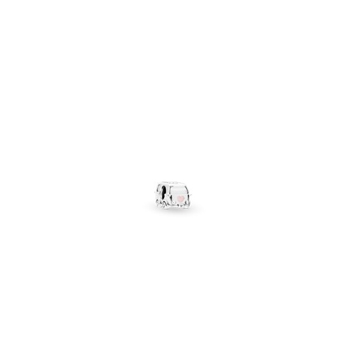 PANDORA  Camper Van Charm In Multicolor