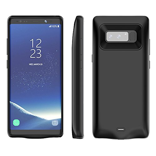 58I HandyH/ülle-f/ür-Samsung-Galaxy-Note 8,Klapph/üllen-Stand-H/ülle-Handy-Clear-View-360-Grad-Schutz-Unzerbrechlicher-St/änder-Bumper-Schutzh/ülle-PC-Cover-Case,f/ür-Samsung-Galaxy-Note 8