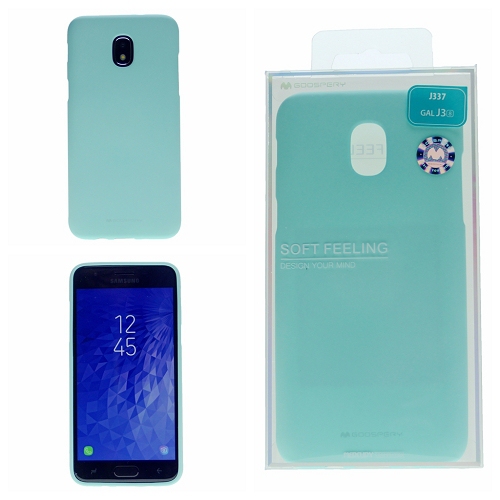 Samsung J3(18) Goospery Soft Feeling Case, Teal