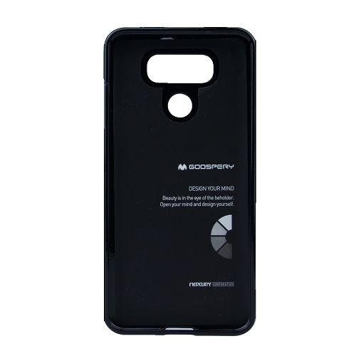 LG G6 Goospery Jelly Case, Black
