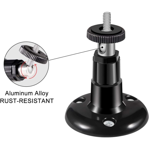 Support de caméra d'extérieur Blink, support mural ajustable 360 degrés pour caméra d'extérieur Blink et accessoires de système de caméra de