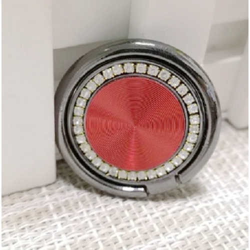 Universal Circle Diamond Ring Stand Holder, Red