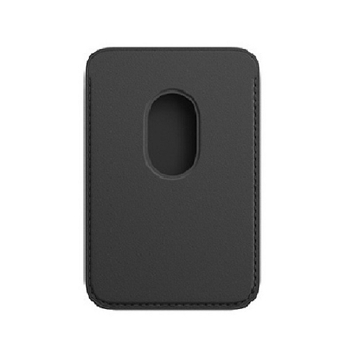 TopSave Magnetic Card Wallet, Simulate Premium Leather Phone Wallet for MagSafe Case; Up to 3-Card Holder, Black