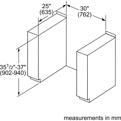 Bosch 30" 4.8 Cu. Ft. True Convection 5-Burner Slide-In Gas Range - Black Stainless