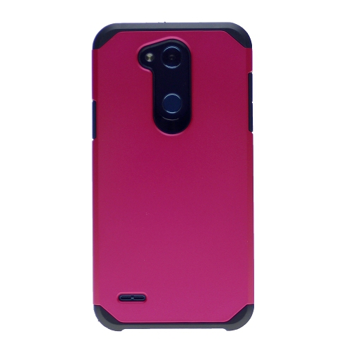 ICM  Lg X Power2/3 Dual Layer Hybrid Case, Hot In Pink