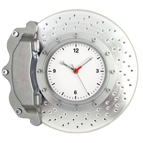 Matsuda Brake Disc Wall Clock (Silver) | Best Buy Canada