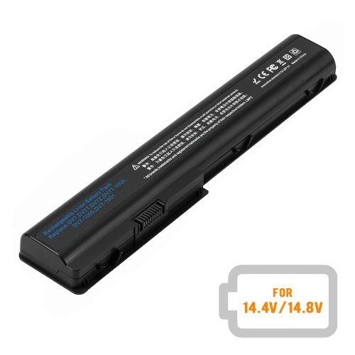 BATTDEPOT  New Hstnn-Db75 464059-121 464059-252 509422-001 Hstnn-C50C Hstnn-Ob74 Nh494Aa Laptop Battery for HP Pavilion Dv7 Dv7T Dv7Z Dv8 Dv8T HDx 18