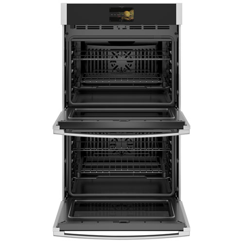 GE Profile 30" 5 Cu.Ft./5 Cu.Ft. True Convection Electric Double Wall Oven (PTD7000SNSS) - Stainless