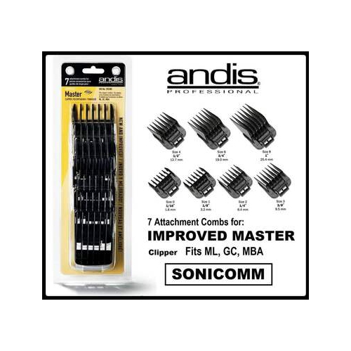 ANDIS CLIPPER GUIDE 7 PC SET