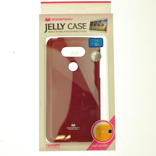 LG G5 Goospery Jelly Case, Red