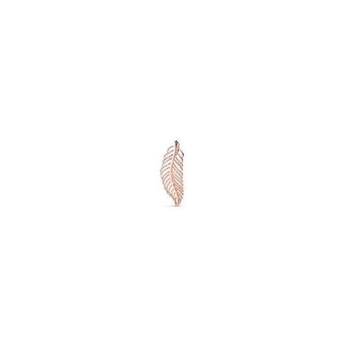 Rose gold feather necklace on sale pandora