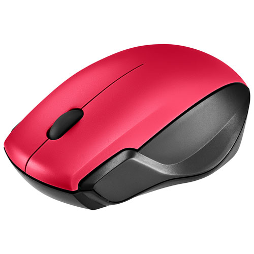 Souris optique sans fil d'Insignia - Rouge - Seulement à Best Buy