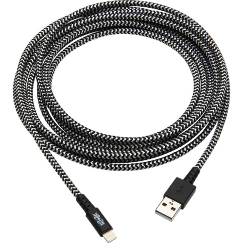 Tripp Lite Heavy-Duty USB Sync/Charge Cable with Lightning Connector, 10 ft.