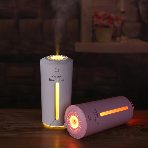 Portable Humidifier Cup Moisture Mobile USB Powered LED Night Light Humidifying - axGear