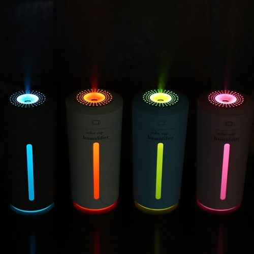Portable Humidifier Cup Moisture Mobile USB Powered LED Night Light Humidifying - axGear