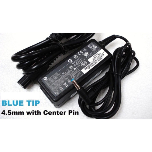 New Genuine HP AC Adapter Charger 19.5V 2.31A 45W 4.5*3.0mm Blue Tip