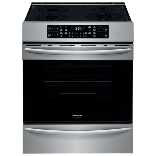 Frigidaire Gallery 30" 5.4 Cu. Ft. True Convection Induction Air Fry Range - Stainless