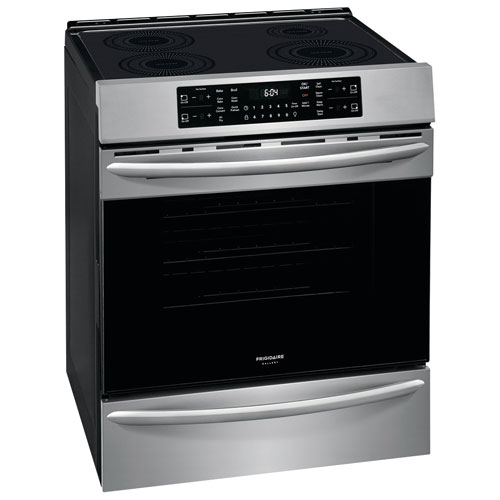 Frigidaire Gallery 30" 5.4 Cu. Ft. True Convection Induction Air Fry Range (CGIH3047VF) - Stainless
