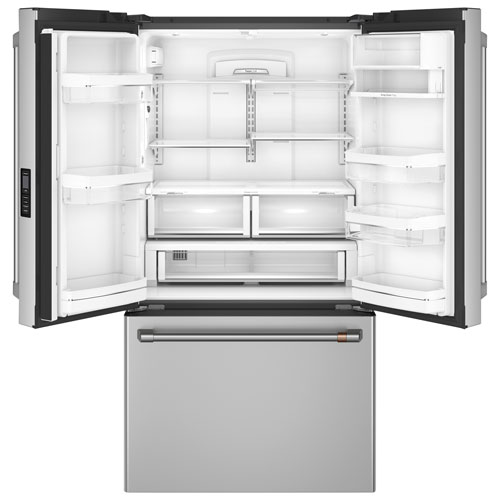Café 36" 23.1 Cu. Ft. Counter-Depth French Door Refrigerator - Stainless Steel