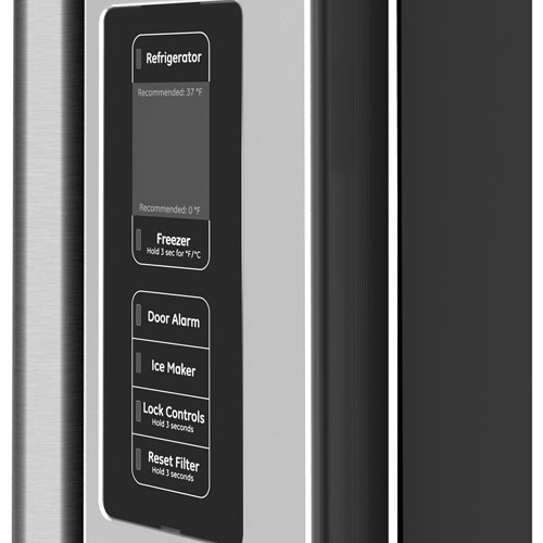 Café 36" 23.1 Cu. Ft. Counter-Depth French Door Refrigerator - Stainless Steel