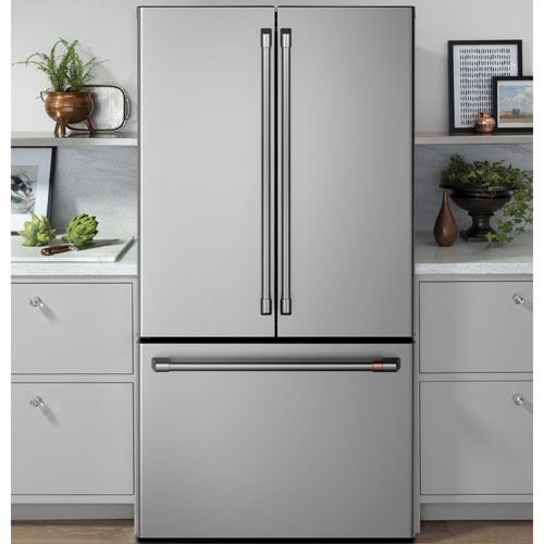 Café 36" 23.1 Cu. Ft. Counter-Depth French Door Refrigerator - Stainless Steel