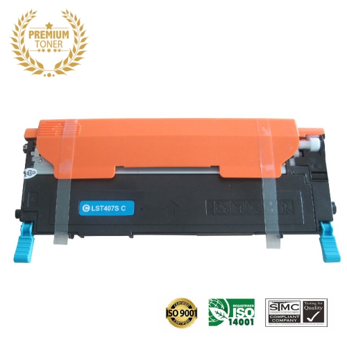 Ultra Toner™ Superior Samsung CLT-C407S Cyan Toner Cartridge Online Only!
