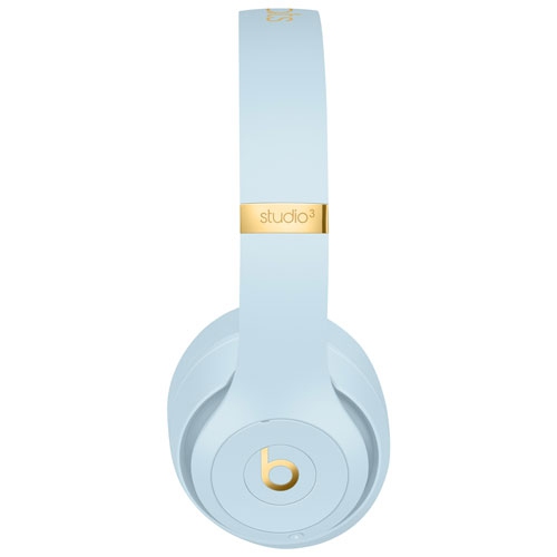 Beats by Dr. Dre Studio3 Skyline Over-Ear Noise Cancelling Bluetooth Headphones - Crystal Blue by BEATS BY DR. DRE - Refurbished condition - Image 5