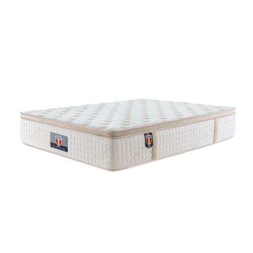 Husky® Five Star Comfort "Trinity" Organic Cotton , Blue Gel, HD Pocket Springs - Single Mattress