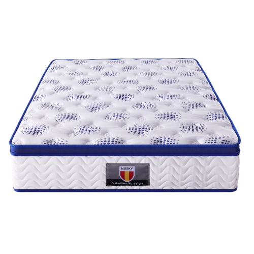 Husky® Five Star Comfort "Cloud Plus" - Ultra Plush HD Pocket Springs, Euro.Pillow-Top - Double Mattress